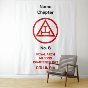 Freimaurerei der Royal Arch Wandteppich
