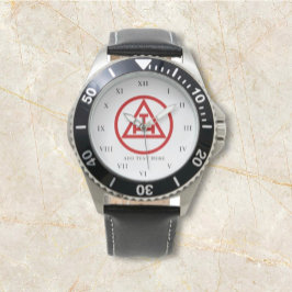 Freimaurerei des Königlichen Bogens Freemason Frei Armbanduhr