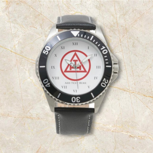 Freimaurerei des Königlichen Bogens Freemason Frei Armbanduhr (Von Creator hochgeladen)
