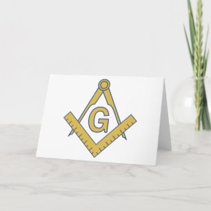 Freimaurerei Karte
