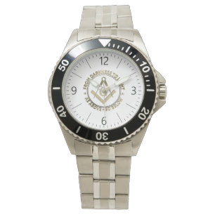 Freimaureremblem Armbanduhr