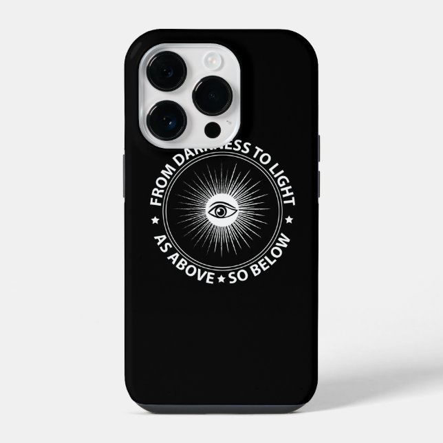 Freimaureremblem iPhone Hülle (Rückseite)