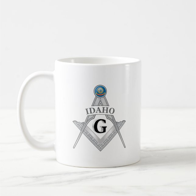 Freimaurerloge des Staat Ihado Kaffeetasse (Links)