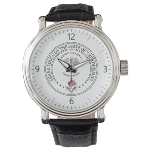 Freimaurerloge des Staat Louisiana Armbanduhr