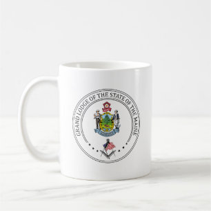 Freimaurerloge des Staat Maine Kaffeetasse