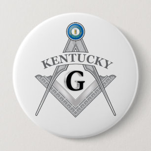 Freimaurerloge des Staat von Kentucky Button