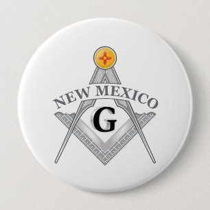 Freimaurerloge des Staat von New Mexico Button