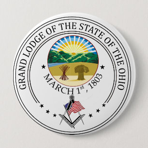 Freimaurerloge des Staat von Ohio Button