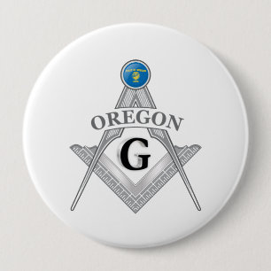 Freimaurerloge des Staat von Oregon Button