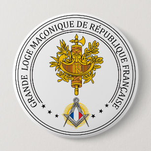 Freimaurerloge Frankreich Button