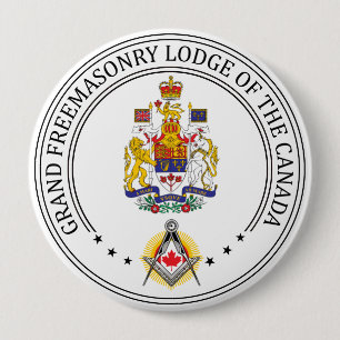 Freimaurerloge Kanada Button