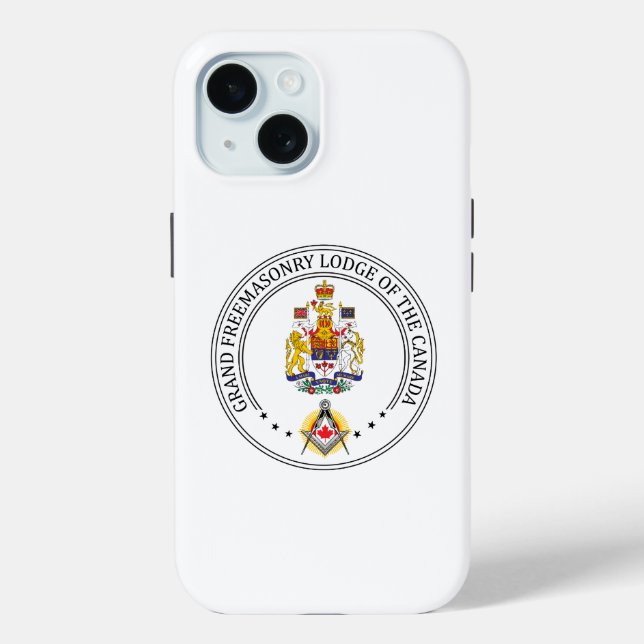 Freimaurerloge Kanada Case-Mate iPhone Hülle (Rückseite)