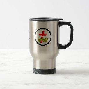 Freimaurerritter Templar Reise-Tasse Reisebecher