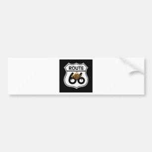 Freimaurerschild des weg-66 autoaufkleber