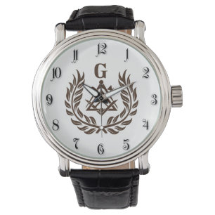 Freimaurersymbol Armbanduhr