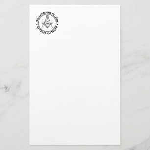 Freimaurersymbol Briefpapier