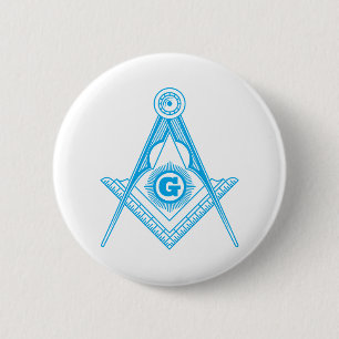 Freimaurersymbol Button