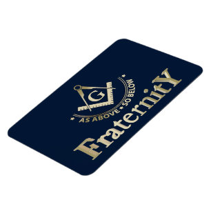 Freimaurersymbol Magnet