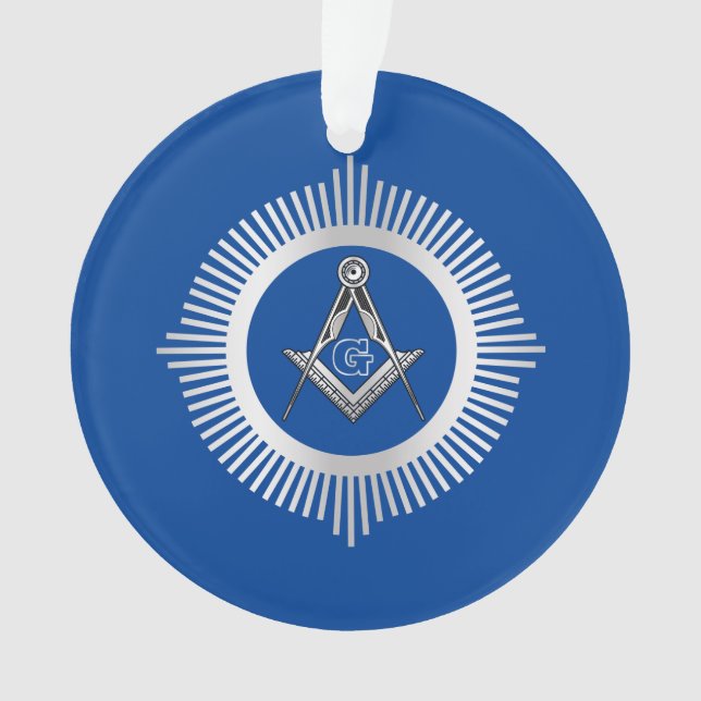 Freimaurersymbol Ornament (Vorderseite)