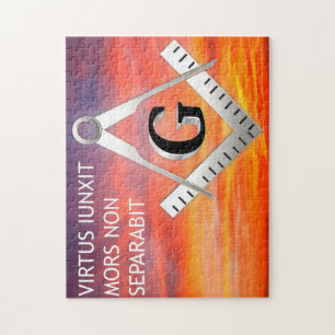 Freimaurersymbol Puzzle