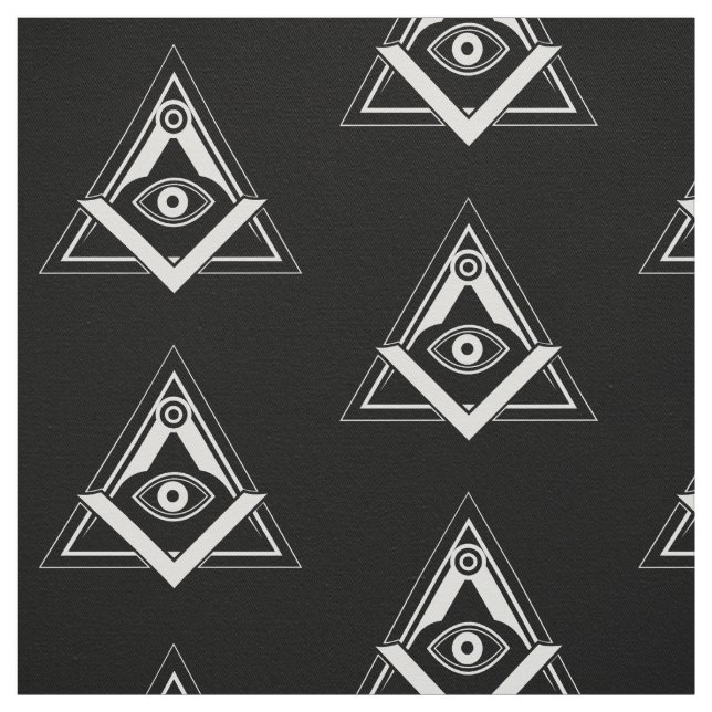 Freimaurersymbol Stoff (Muster)