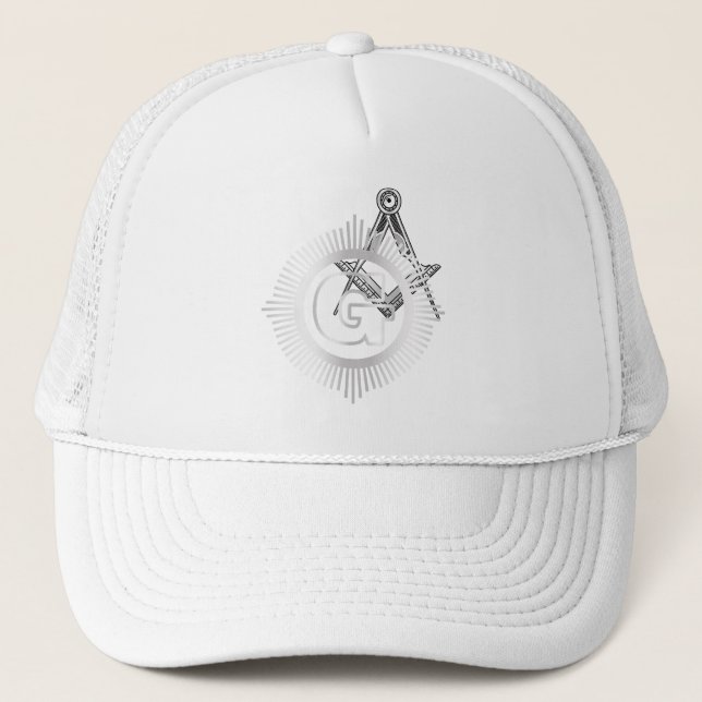 Freimaurersymbol Truckerkappe (Vorderseite)