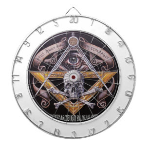 Freimaurervorzug Dartscheibe