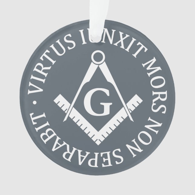 Freimaurerzeichen Ornament (Vorderseite)