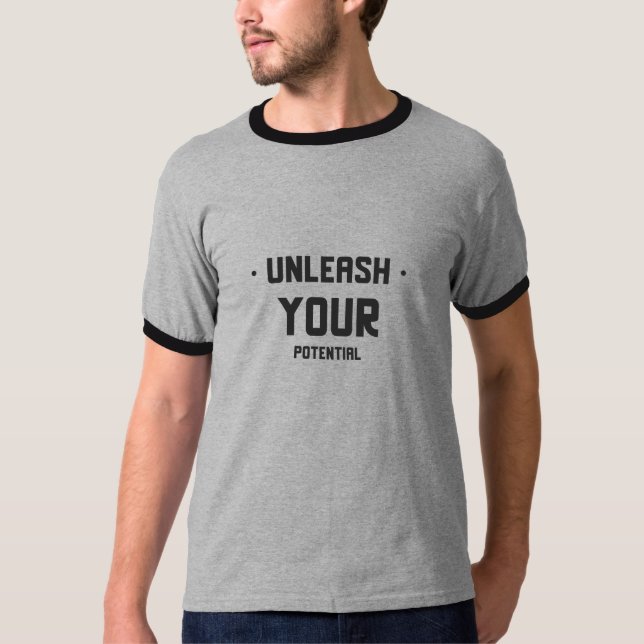 Freisetzung Ihres Potenzials 50 50 T-Shirt (Vorderseite)