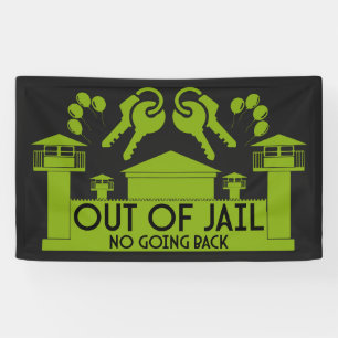 Freisetzungsgeschenk aus dem Gefängnis Banner