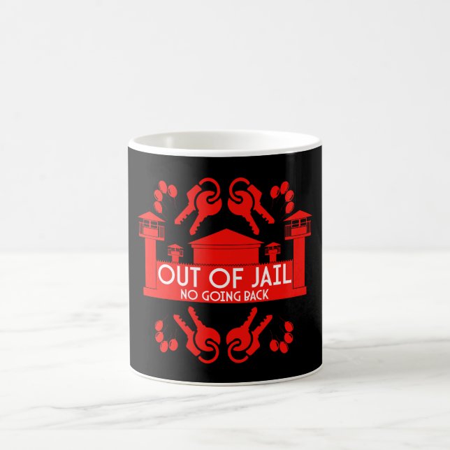 Freisetzungsgeschenk aus dem Gefängnis Kaffeetasse (Mittel)