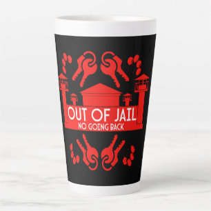 Freisetzungsgeschenk aus dem Gefängnis Milchtasse