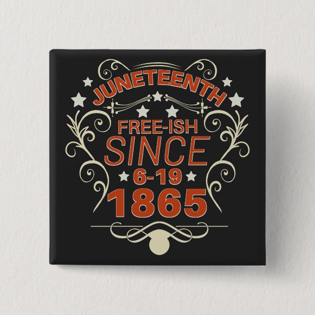 Freistaat seit 1865 Freiheit im 19. Button (Vorderseite)