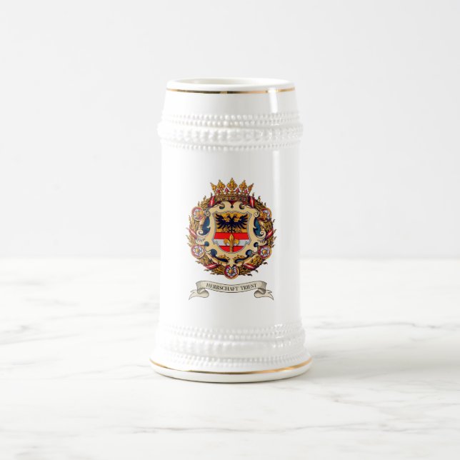 Freistadt Triest und sein Territorium Bierglas (Mittel)