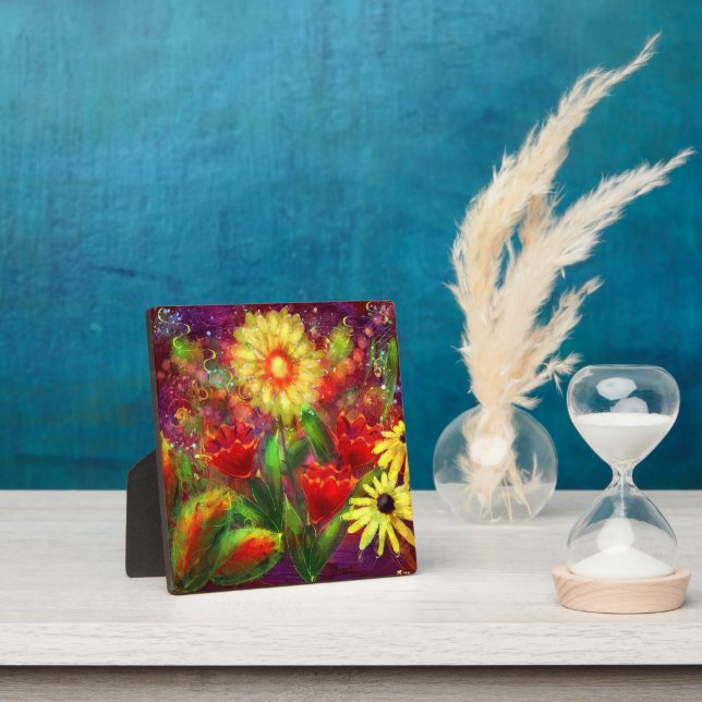 Freistehende Kunst drucken - Abstrakte Plaque de l Fotoplatte (InSitu)