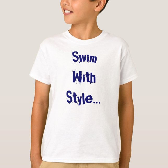 Freistil-KinderSchwimmen-T-Shirt T-Shirt (Vorderseite)