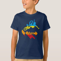 Freistil-T-Shirt der KindBMX