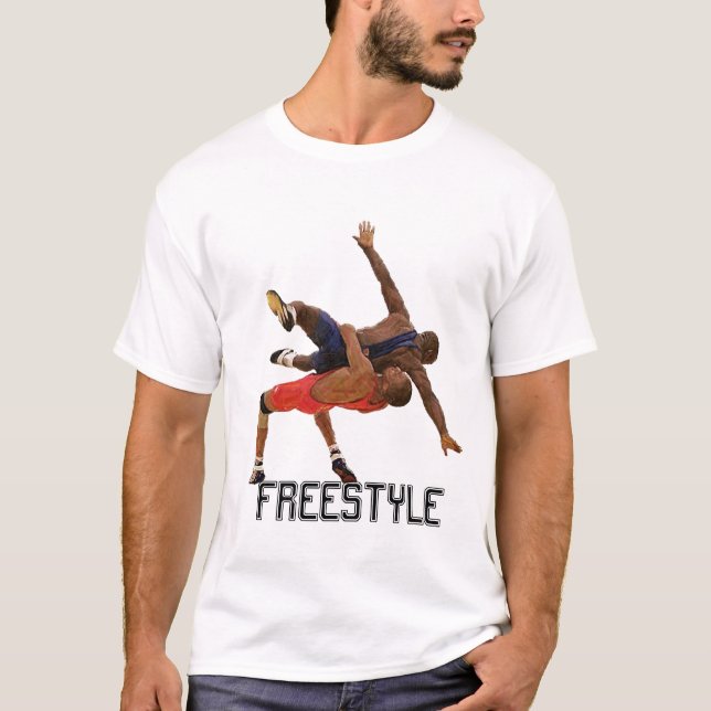 Freistil-Wrestling T-Shirt (Vorderseite)
