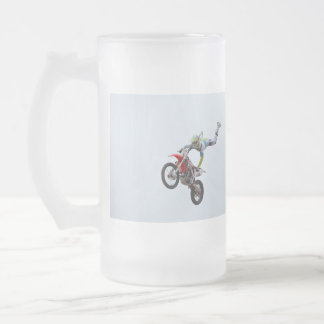 FreistilMotocross Mattglas Bierglas