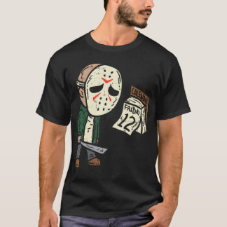 Freitag, 12. Weihnachts Horror Film Spaß T-Shirt
