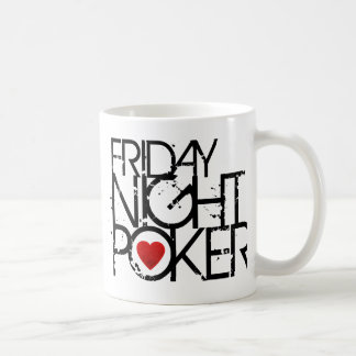 Freitag Abend Poker Tasse