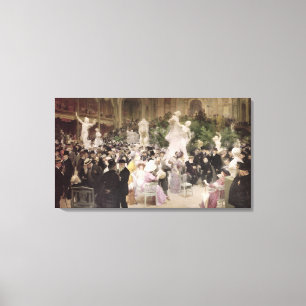 Freitag bei Salon der französischen Künstler, 19 Leinwanddruck