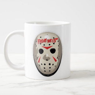 Freitag, den 13.   Hockey Mask Graphic Jumbo-Tasse
