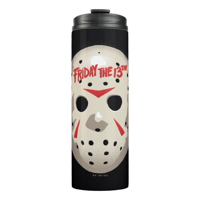 Freitag, den 13. | Hockey Mask Graphic Thermosbecher (Vorderseite)