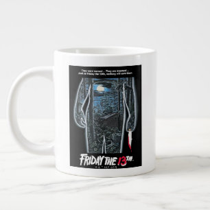 Freitag, den 13.   Silhouette Camp Theatrale Kunst Jumbo-Tasse