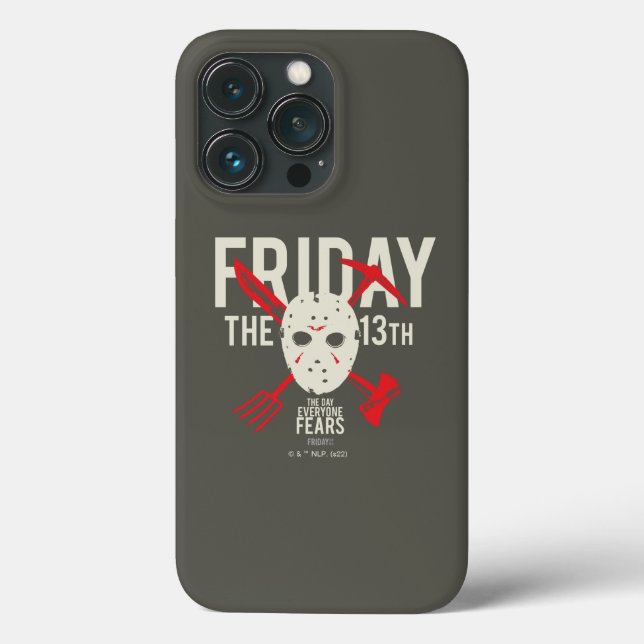 Freitag, den 13. | Waffenkammer Case-Mate iPhone Hülle (Rückseite)