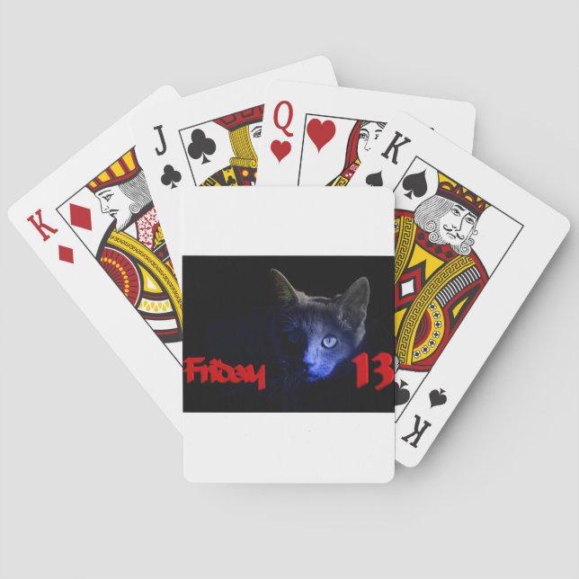 Freitag der 13. spielkarten (Rückseite)