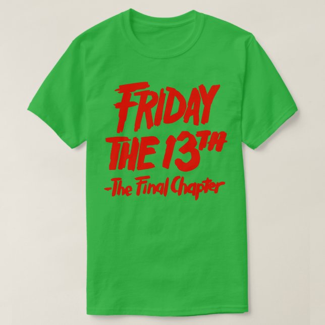 Freitag der 13. TShirt (Design vorne)