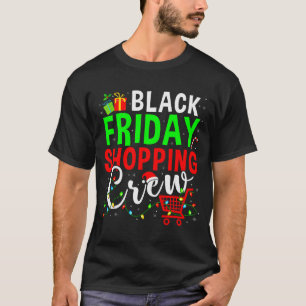 Freitag Einkaufsteam Weihnachten Familie Einkaufst T-Shirt