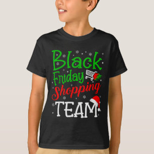 Freitag Einkaufsteam Weihnachten Schwarz Einkauf F T-Shirt